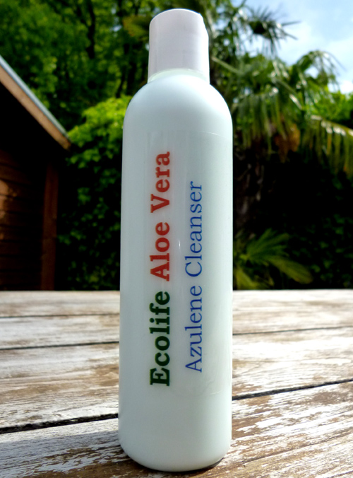ecolife aloë vera azulene skin cleanser